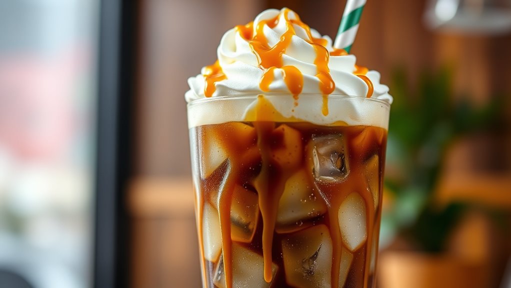 sweet iced coffee delights