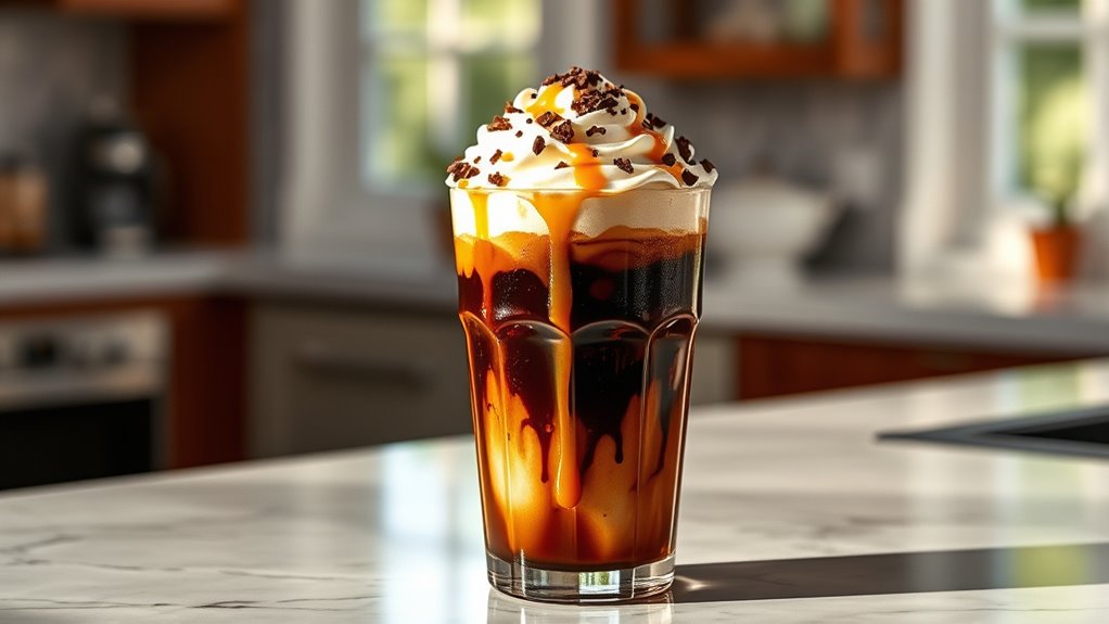 sweet iced coffee trends