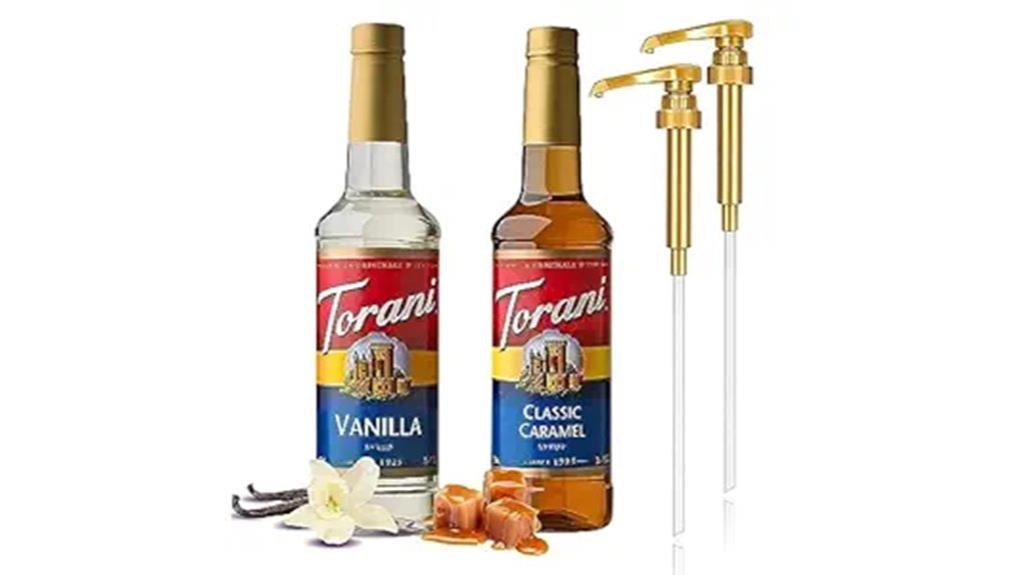 syrup dispenser bundle included