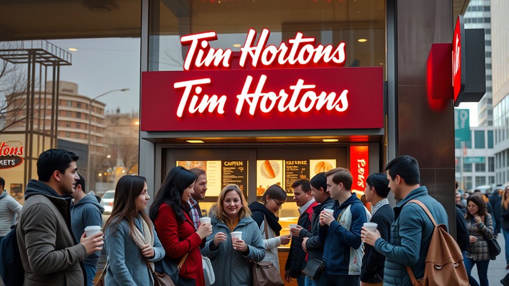 tim hortons market dominance canada