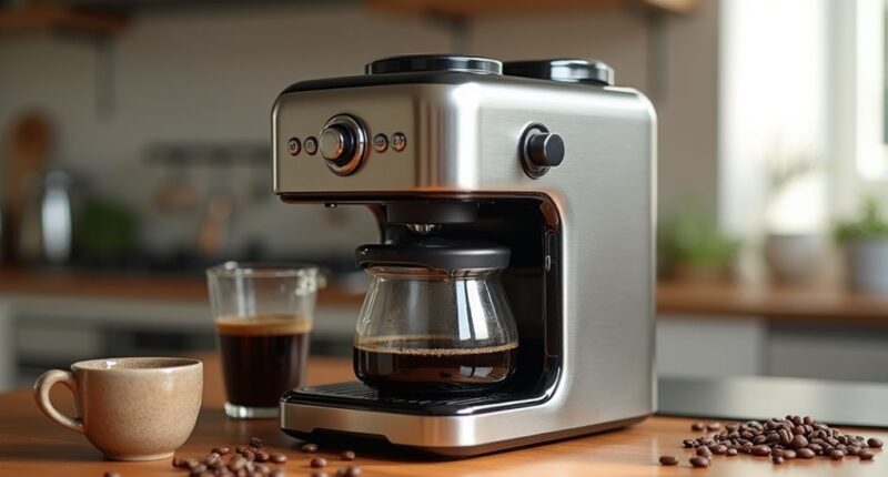 top coffee maker grinder