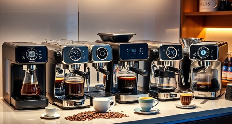top dual coffee machines