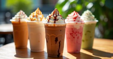 top starbucks frappuccino choices