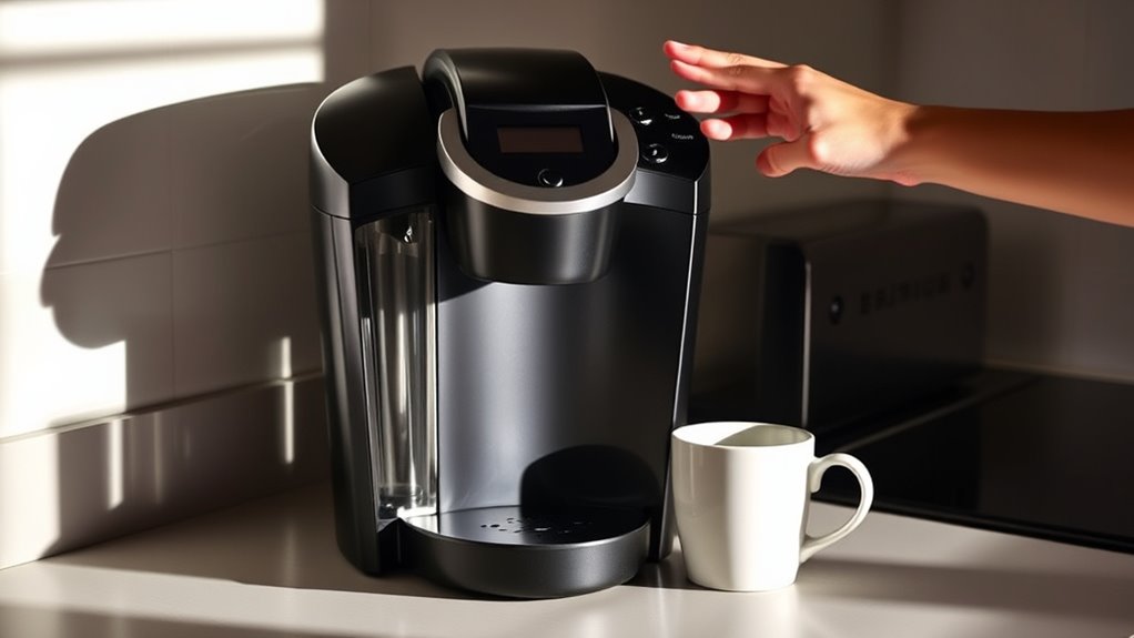 touchscreen troubleshooting for keurig