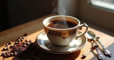 traditional greek coffee preparation