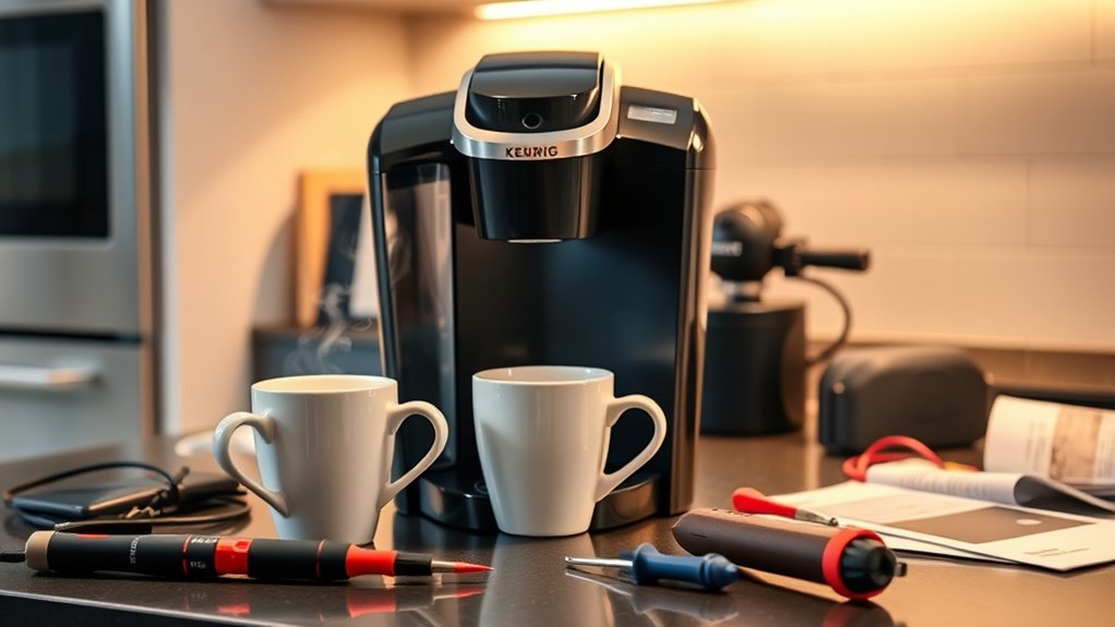 troubleshooting keurig electrical issues