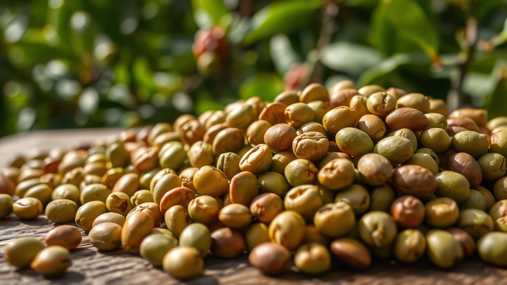 unroasted coffee bean benefits