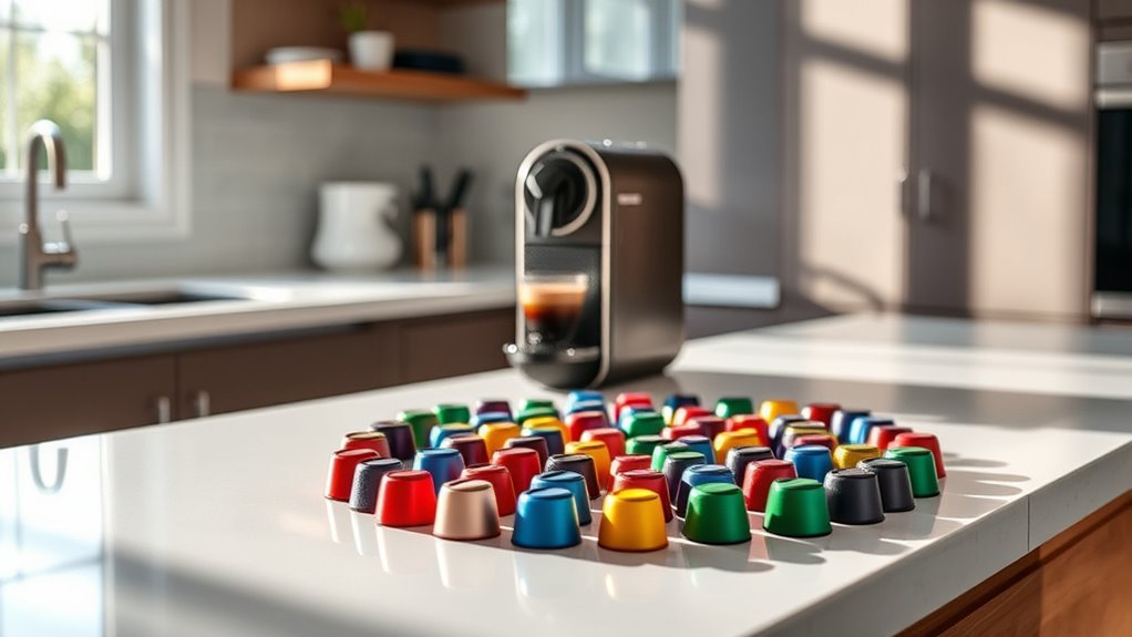 variety of nespresso pods