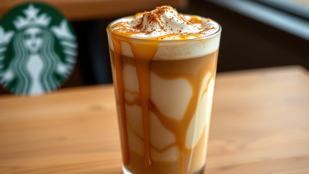 vegan caramel coffee delight
