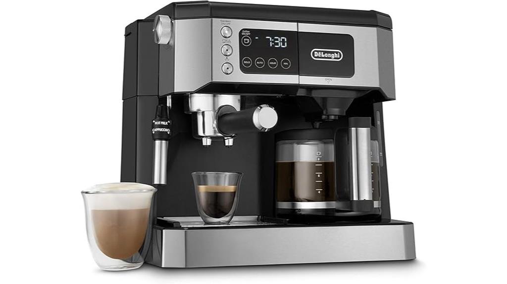 versatile coffee and espresso machine
