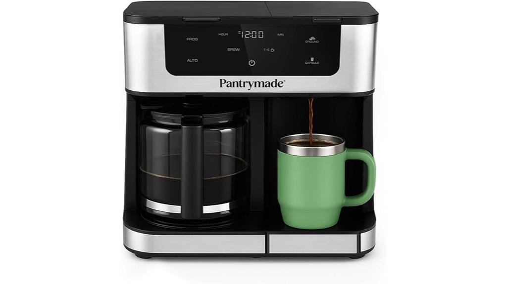 versatile coffee brewing options
