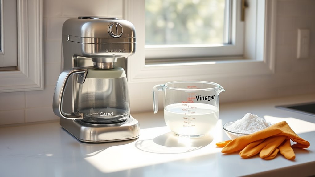vinegar cleaning safety tips