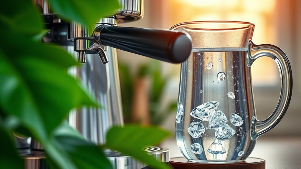 water hardness affects coffee