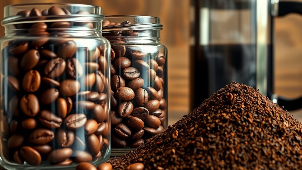 whole beans enhance brewing experience